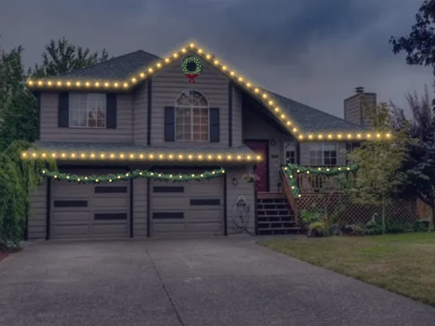 They design the lights (a design in the editor)